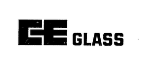 C E GLASS logo