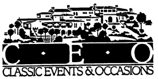 C-E-O CLASSIC EVENTS & OCCASIONS logo