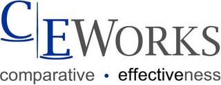 C E WORKS COMPARATIVE EFFECTIVENESS logo