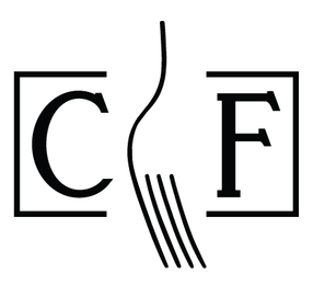C F logo