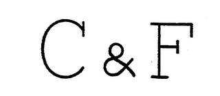 C & F logo