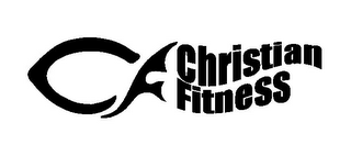 C F CHRISTIAN FITNESS logo