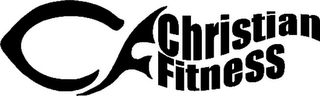 C F CHRISTIAN FITNESS logo