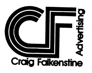C F CRAIG FALKENSTINE ADVERTISING logo
