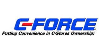 C-FORCE PUTTING CONVENIENCE IN C-STORES OWNERSHIP. logo