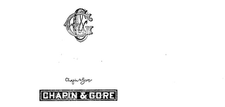 C & G CHAPIN & GORE logo