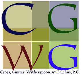 C G W G CROSS, GUNTER, WITHERSPOON, & GALCHUS, P.C. logo