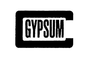 C GYPSUM logo