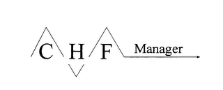 C H F MANAGER logo