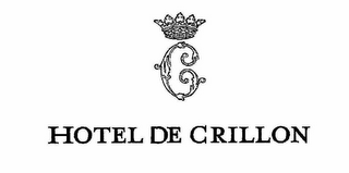 C HOTEL DE CRILLON logo