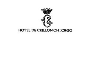 C HOTEL DE CRILLON CHICAGO logo