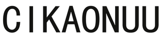 C I KAONUU logo