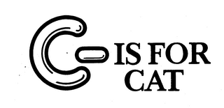 C - IS FOR CAT
