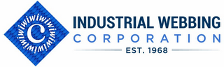 C IWIWIWIWIWIWIWIWIWIW INDUSTRIAL WEBBING CORPORATION EST. 1968 logo
