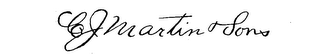 C. J. MARTIN & SONS logo