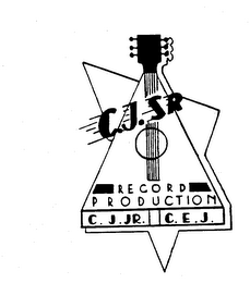 C. J. SR RECORD PRODUCTION C.E.J. logo