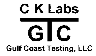C K LABS, GULF COAST TESTING, LLC logo