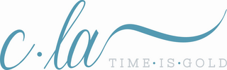 C · LA TIME ·IS · GOLD logo