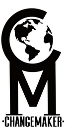 C M CHANGEMAKER logo