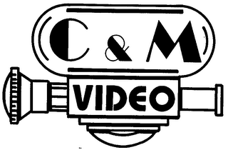 C & M VIDEO logo