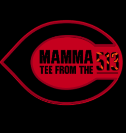 C MAMMA TEE FROM THE 513 logo