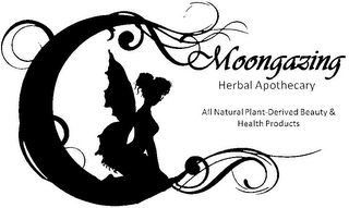 C MOONGAZING HERBAL APOTHECARY ALL NATURAL PLANT-DERIVED BEAUTY & HEALTH PRODUCTS logo