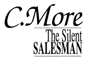 C. MORE THE SILENT SALESMAN logo