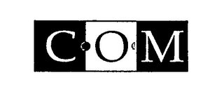 C O M logo
