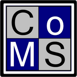 C O M S logo