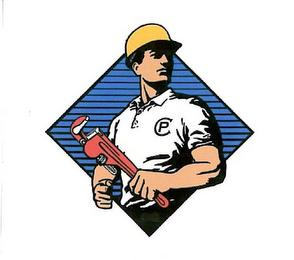 C P logo