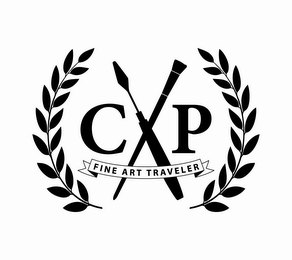 C P FINE ART TRAVELER logo