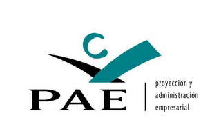 C PAE PROYECCIÓN Y ADMINISTRACIÓN EMPRESARIAL logo
