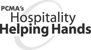 C PCMA'S HOSPITALITY HELPING HANDS logo