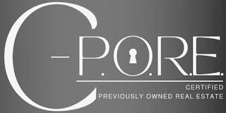 C-P.O.R.E. CERTIFIED PREVIOUSLY OWNED REAL ESTATE logo