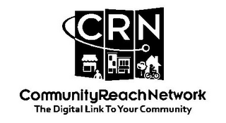 C R N COMMUNITYREACH NETWORK THE DIGITAL LINK TO YOUR COMMUNITY logo