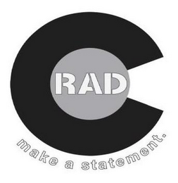 C RAD MAKE A STATEMENT. logo