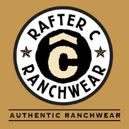 C RAFTER C RANCHWEAR AUTHENTIC RANCHWEAR logo