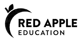 C RED APPLE EDUCATION logo