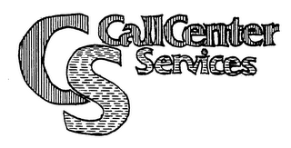 C S CALLCENTER SERVICES logo