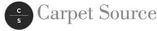 C S CARPET SOURCE logo