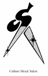 C S CULTURE SHOCK SALON logo