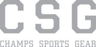 C S G CHAMPS SPORTS GEAR logo