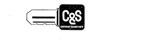 C & S INSTANT BANK KEY logo