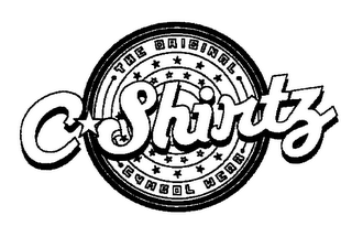 C SHIRTZ THE ORIGINAL CYMBAL WEAR logo