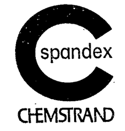 C SPANDEX CHEMSTRAND logo