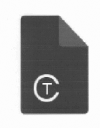 C T logo