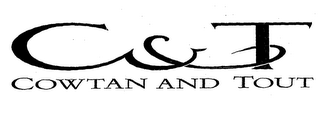 C & T COWTAN AND TOUT logo