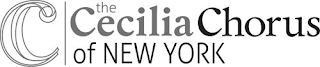 C THE CECILIA CHORUS OF NEW YORK logo