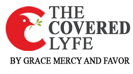 C THE COVERED LYFE BY GRACE MERCY AND FAVOR logo