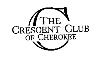 C THE CRESCENT CLUB OF CHEROKEE logo